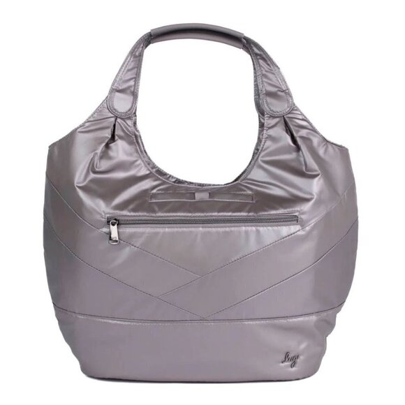 LUG Gondoa Tote NWT in Metallic Pearl - Picture 1 of 5